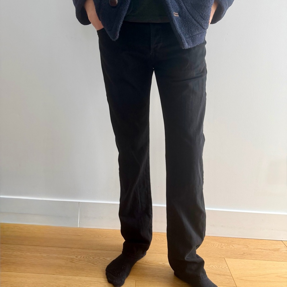 CITIZENS OF HUMANITY MEN'S CORE SLIM STRAIGHT  BLACK JEAN - 33